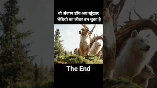 वो अंजान डॉग अब खूंखार भेडियो का लीडर बन चुका है #ending #shorts