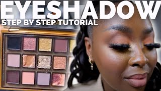 STEP BY STEP *detailed* Eyeshadow Tutorial for BEGINNERS from a MAKEUP ARTIST| menaadubea
