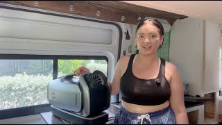 How to Set up the ZERO BREEZE Mark 2 Portable A/C in Your Van