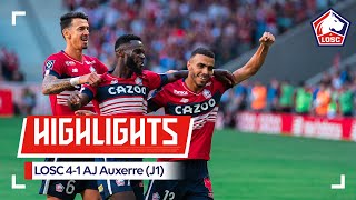 HIGHLIGHTS | Le résumé de la victoire contre l'AJ Auxerre (4-1) 🔥