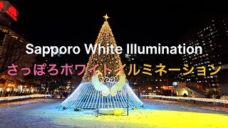 4K Sapporo White Illumination:札幌ホワイトイルミネーションの様子を4Kでご紹介。来札される方、帰省できない方もどうぞ。