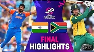 India vs South Africa final match / Final highlights / Final of 2024 / Final T20I