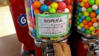 50円　ビーバー　ガムボールマシーン　当たり付き　BEAVER　Gumball Machine　【Gum　Candy Machine】