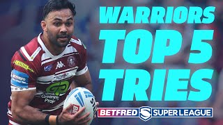 Top 5 Tries | Wigan Warriors | 2024 Betfred Super League