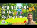 4K Walking Tour of New Orleans in Springtime | The Botanical Garden + City Park