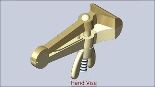 Hand Vise (Solid Edge Tutorial)
