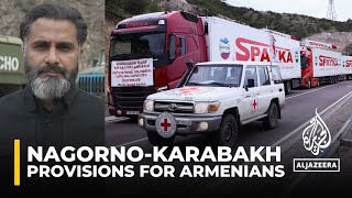Armenia says it's making provisions for tens of thousands of people who may flee Nagorno-Karabakh