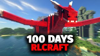 I Spent 100 Days in RLCraft and Here's What Happened