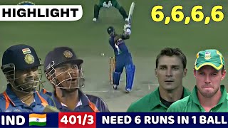 INDIA VS SOUTH AFRICA 2ND ODI 2009| FULL MATCH HIGHLIGHTS |IND VS SA MOST SHOCKING MATCH EVER🔥😱