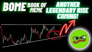 Another Legendary Rise Of BOOK OF MEME (BOME) Crypto Coin Is Coming!