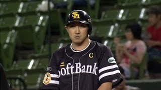 【プロ野球パ】鷹打線、初回から活発！ 内川らのタイムリーで4点先制 2015/09/02 L-H