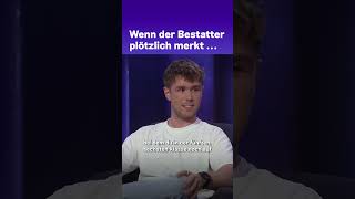 Wenn der Bestatter plötzlich merkt ... - Luis Bauer I deep und deutlich #shorts