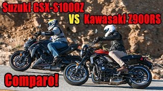 2018 Suzuki GSX S1000Z vs Kawasaki Z 900RS