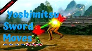 Tekken 3 - Yoshimitsu Sword Moves