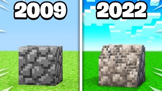 The Evolution of Minecraft (2009-2022)