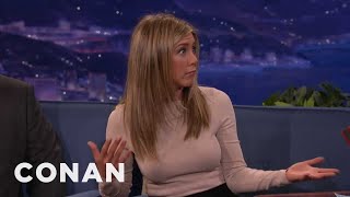 Jennifer Aniston: A Laser Peel Made My Face Fall Off | CONAN on TBS