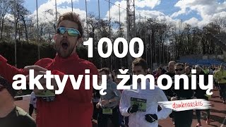 1000 aktyvių žmonių Ąžuolyne