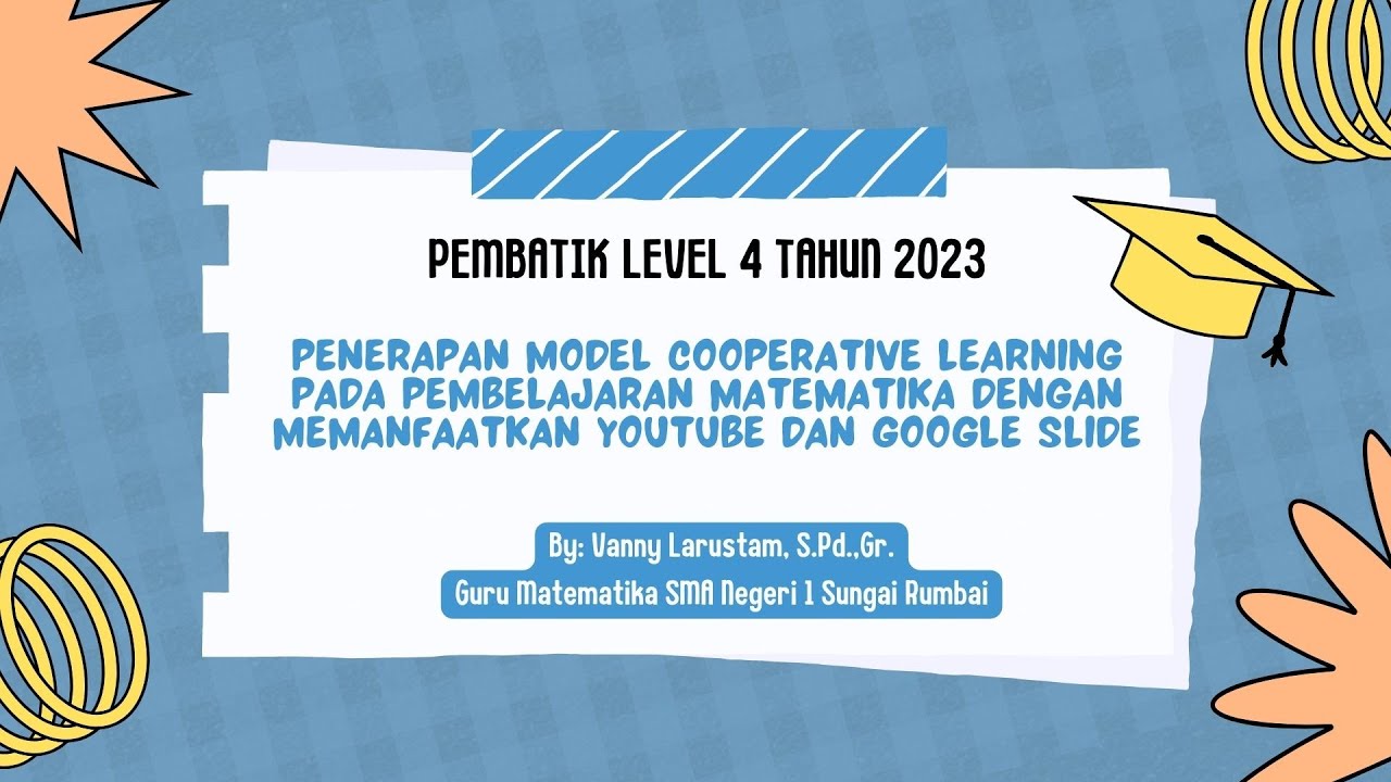 Vlog PembaTIK Level 4 Tahun 2023 || Berbagi Praktik Baik - YouTube