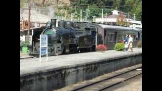 【大井川鐵道SL】C11 190 千頭駅転線作業 29 Oct. 2011