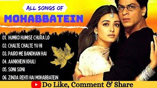 Aankhein Khuli Full Song | Mohabbatein | Shah Rukh Khan, Aishwarya Rai, Jatin-Lalit, Lata Mangeshkar