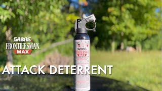 SABRE Frontiersman MAX | The Only Bear \u0026 Mountain Lion Spray