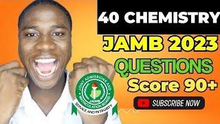 40 JAMB 2024 Chemistry Likely Questions Revealed(Score 90+ in Your JAMB Chemistry)