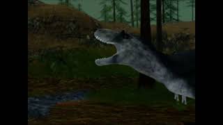 ALBERTOSAURUS ROARS AT THE SKY FOR DOMINANCE