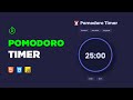 Create a Custom Pomodoro Timer with HTML, CSS and JavaScript