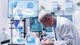 Scientists Working Stock Video