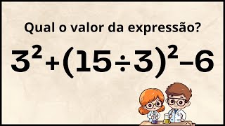 🔥 MATEMÁTICA BÁSICA - Qual o valor da expressão?