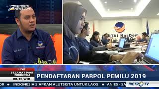 Partai NasDem Optimis Lolos Verifikasi KPU