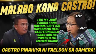 MAKAPANINDIG BALAHIBONG SINAGOT NI FAELDON SI CASTRO ACOP/ABANTE/BARBERS/MARCOLETA/CASTRO