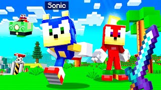 This SONIC MINECRAFT MOD is AMAZING!