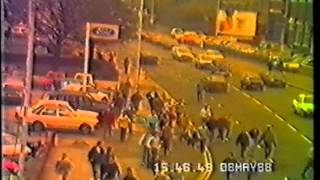 Football Hooligans - Man Utd V Man City News Report 1988