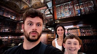 WE VISITED A BILLIONAIRES PRIVATE LIBRARY!