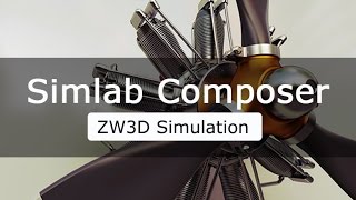 Simulating ZW3D Mechanisms with SimLab Composer