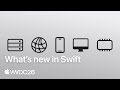 WWDC26: What’s new in Swift | Apple