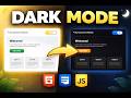 “Dark Mode Toggle Website (project #2