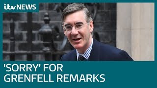 Jacob Rees-Mogg 'profoundly' sorry for Grenfell comments | ITV News