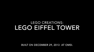 Lego Eiffel Tower 2014
