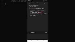 input integer, Java class 2