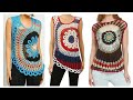 Beautiful Trending Crochet Outstanding Demanding Top Blouse Designs Ideas For You