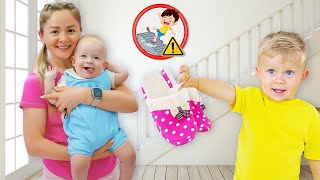 Safety Rules for Kids at Home | Diana and Roma Bahasa Indonesia