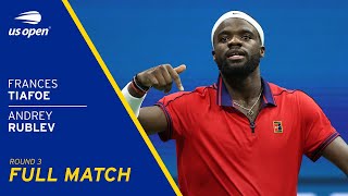 Frances Tiafoe vs Andrey Rublev Full Match | 2021 US Open Round 3