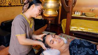 ASMR: I was OUT - Luxury Rain Therapy & Shirodhara Hot Oil Head Massage