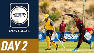 🔴 Weston Shield, 2024 | Day 2 | Portugal | T10 Live International Cricket | European Cricket