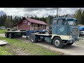 köp veteranlastbil med trailer volvo f88 på klaravik.se