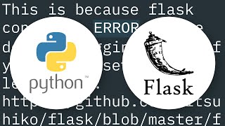 why does flask logs only when app.debug = True?