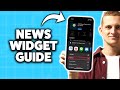 How To Add News Widget To iPhone Home Screen 2026 (Step-By-Step Tutorial)