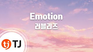 [TJ노래방] Emotion - 러블리즈 / TJ Karaoke